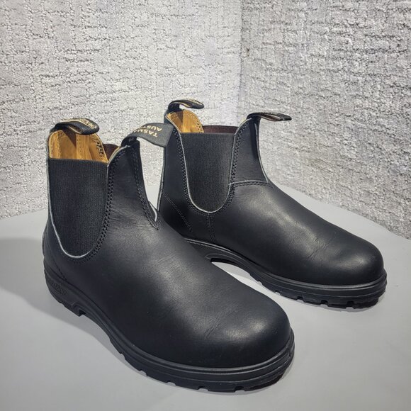 Blundstone Tasmania 001717 Men's Size 6.5 Black Leather Pull on Chelsea Boots - Picture 5 of 9